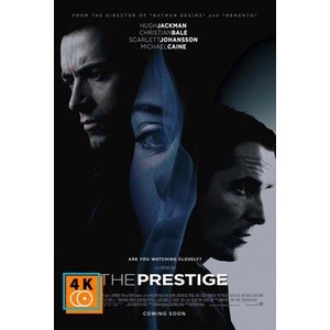 หนัง DVD ออก ใหม่ The Prestige เดอะ เพรสทีจ ศึกมายากลหยุดโลก (เสียง/ซับ ไทย/อังกฤษ) DVD ดีวีดี หนังใหม่