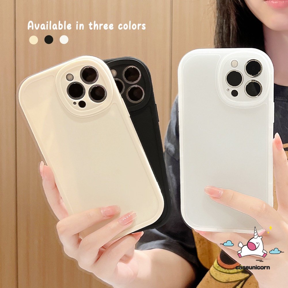 เคสโทรศัพท์มือถือแบบนิ่ม กันกระแทก สีพื้น เรียบง่าย หรูหรา สําหรับ Vivo Y36 Y20 Y11 Y17 Y02 Y16 Y02s Y22 Y35 Y15 Y12 Y12i Y20s V25E Y12s Y20s Y21 Y33s Y30 Y21s Y15s Y15A Y91C Y51 Y31 Y91 Y95 Y51A