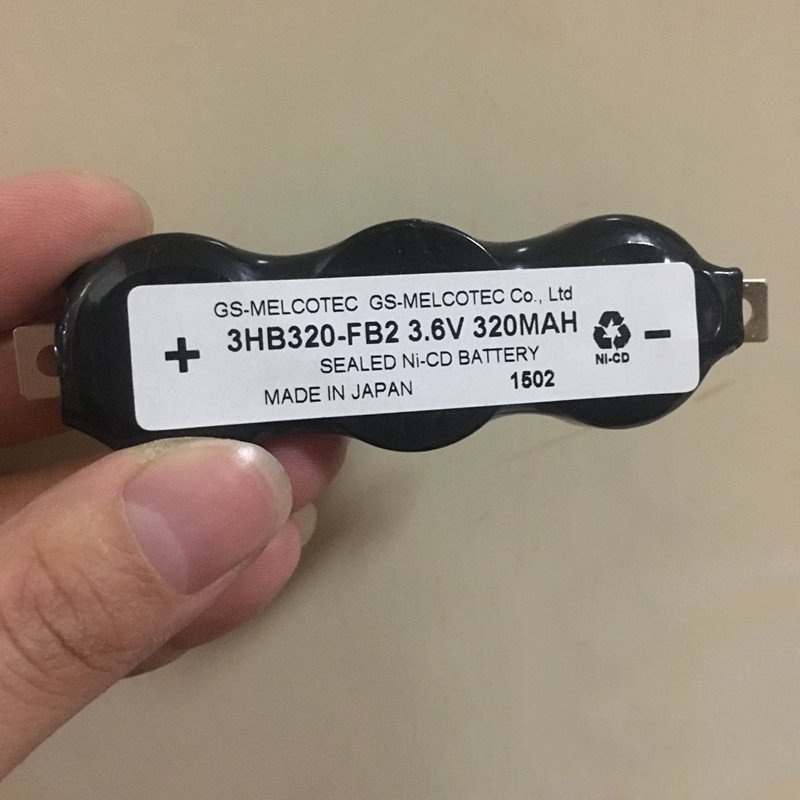 YY 1pce 3HB320-FB2 3.6V แบตเตอรี่แบบชาร์จไฟได้ปุ่ม CNC