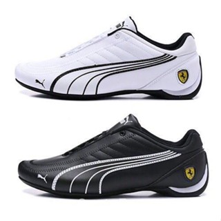 Puma Ferrari racing Mans Ferrari รองเท้าผ้าใบลําลอง แฟชั่นสําหรับผู้ชาย เหมาะกับการขับรถ 5 สี