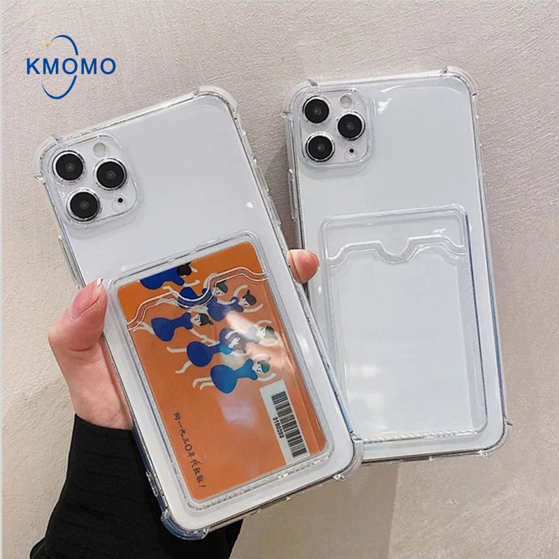 เคสใส สำหรับ Xiaomi Redmi รุ่นใหม่ล่าสุด TPU เคสกันกระแทก เคสใส่บัตร รุ่น Note 11 11s 10 10s 9 9s 8 10C 9A 9C 9T