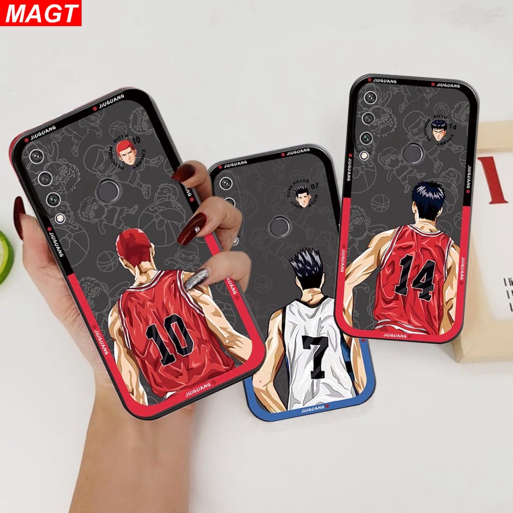 เคสโทรศัพท์มือถือ ยางนิ่ม ลายการ์ตูนอนิเมะบาสเก็ตบอล MAGT สําหรับ Huawei P30 Lite Nova 5T Nova 3i Nova 7i Y6P Y7A Y6 Pro Y7 Pro 2019 Y9S