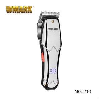 Wmark ปัตตาเลี่ยนตัดผมไฟฟ้า NG-210 หัวน้ํามัน แบบชาร์จไฟได้ สําหรับร้านทําผม