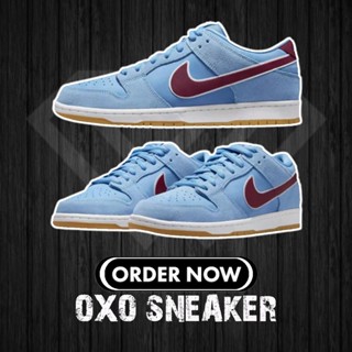 ใหม่ Sb Dunk Low Prm Phillies Blue (ของแท้ 100%) Dq4040-400 รองเท้าผ้าใบลําลอง สําหรับผู้ชาย ผู้หญิง PCK6