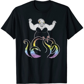 【เสื้อยืดใหม่】เสื้อยืดแขนสั้น พิมพ์ลายอนิเมะ Villains Ursula Rainbow Tentacles แฟชั่นสําหรับเด็กผู้ชาย และเด็กผู้หญิง นํ