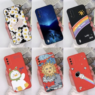 เคสโทรศัพท์มือถือ ซิลิโคนนิ่ม บางมาก กันกระแทก ลายการ์ตูน สีรุ้ง สําหรับ Tecno itel A26 A37 itel A 26 A 37