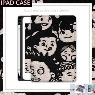 เคส พร้อมช่องใส่ปากกา สําหรับ Ipad Air 4 5 Ipad 10th 9th 8th 7th 6th 5th 4th Mini 1 2 3 4 5 6 Ipad 10.9 10.2 Pro 9.7 10.5 11 นิ้ว 2022 2021 เคส 2018