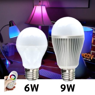 อุปกรณ์ส่องสว่าง ลดล้างสต๊อก ** หลอด Mi Light Wifi Bulb RGB หลอดไฟ LED เปลี่ยนสีได้ Wifi Remote และ App ดรีมได้ด้วย