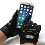 ถุงมือ มอเตอร์ไซร์ รุ่นทัชสกรีน (Touched Screen Gloves) สะดวกทั้งตอนขี่ - สีดำ/Black จำนวน 1 คู่