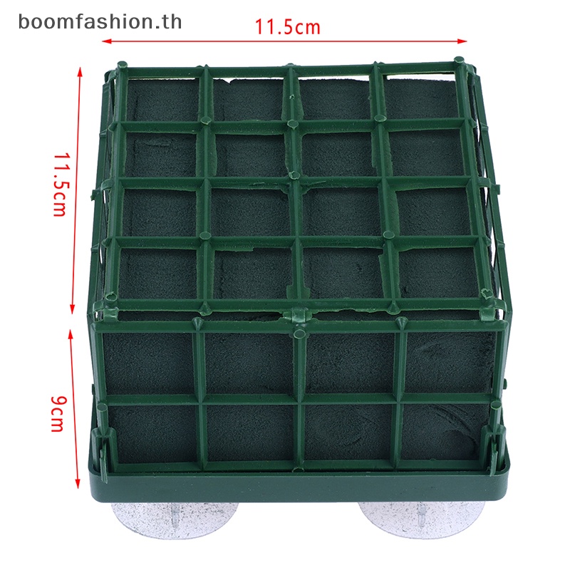 [boomfashion] 1 ชิ้นสีเขียวสแควร์ตกแต่งรถแต่งงานดอกไม้โฟมอิฐพร้อมSucker [TH] - รูปที่ 7