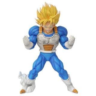 ใหม่ โมเดลฟิกเกอร์ PVC อนิเมะ Dragon Ball Z Super Saiyan Son Goku Muscle Trunks ขนาด 25 ซม. ของเล่นสําหรับเด็ก