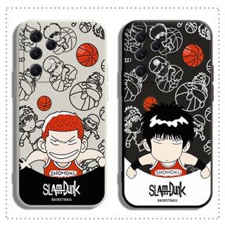 เคส Samsung A14 A24 A34 A54 4G 5G โทรศัพท์มือถือแบบนิ่ม ลาย SLAM DUNK สีดํา ขาว สําหรับ