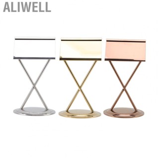 Aliwell Business Card Holder Stainless Steel Name Card Holder For Party Meeting Supply