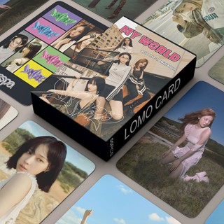 aespa Card โปสการ์ด MY WORLD LOMO Card 55 ชิ้น/กล่อง