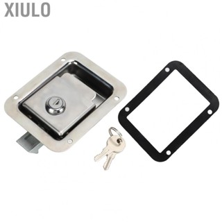 Xiulo Handle Latch Rustproof RV Door Lock with 2 Keys for Travel Trailer