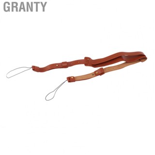 Granty  Single Shoulder Strap   Shoulder Sling Strap Comfortable Brown Simple Flexible Vintage  for Outdoor Shooting