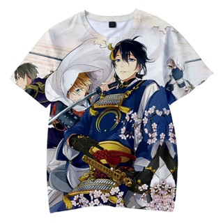 เสื้อยืด พิมพ์ลาย Touken Ranbu Game Cool Tee Streetwear 2022 สําหรับผู้ชาย