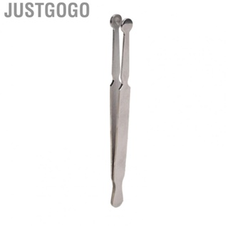 Justgogo Piercing Ball Grabber Tool Stainless Steel  Grade Bead Ball Holding Tweezer