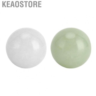 Keaostore Chakra Round Bead  Portable Healing Bead Stone Jewelry Making Exquisite  for Meditation