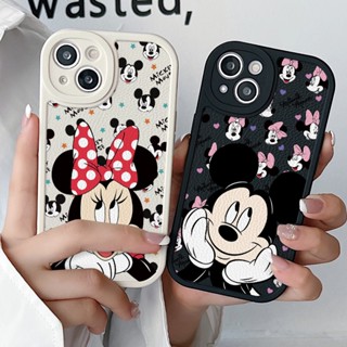 เคสโทรศัพท์มือถือหนังนิ่ม กันกระแทก ลายการ์ตูนมิกกี้ มินนี่เมาส์น่ารัก แฟชั่น สําหรับ Redmi Note 7 8 9 9A 9C 9T 10 10A 11 12C Pro 4G 5G | Xmd192