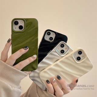 IPhone 17 16 15 14 13 12 11 Pro Max X Xr Xs Max 7 8 6 6s Plusเคสโทรศัพท์INS Wave Soft Cover