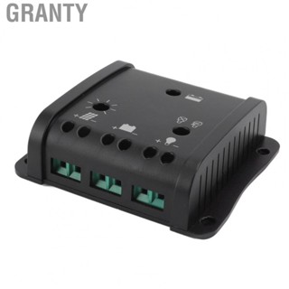 Granty Solar Charge Controller 10A Intelligent PWM Solar Controller With  Indicator