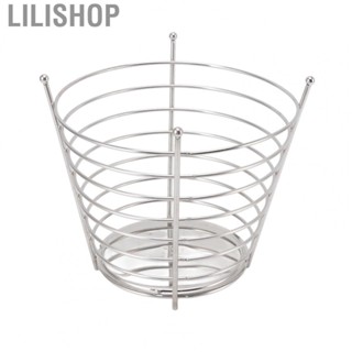 Lilishop Fruit  Stainless Steel Round 4 Legged Snack Fruit Table  For Home HG