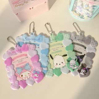 Galicici Sanrio เคสใส่บัตรประจําตัวประชาชน ลายหัวใจ ขนาดเล็ก 3 นิ้ว