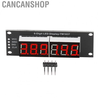 Cancanshop 6 Digit Tube  Segment Display TM1637  Digital Optoelectronic Module