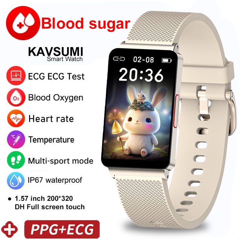 นาฬิกาข้อมือสมาร์ทวอทช์ วัดอัตราการเต้นของหัวใจ ความดันโลหิต ออกซิเจนในเลือด สําหรับผู้ชาย และผู้หญิง Huawei Xiaomi