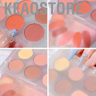 Keaostore 6 Color  Palette Matte  Facial Contour  Palette Facial Beauty Cosmetic Makeup