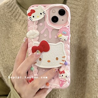 เคสมือถือ ลายแมวน่ารัก สามมิติ แฮนด์เมด กันกระแทก สําหรับ Apple 14 Pro Max Iphone 13 12 11 14 Pro 13 Pro 14
