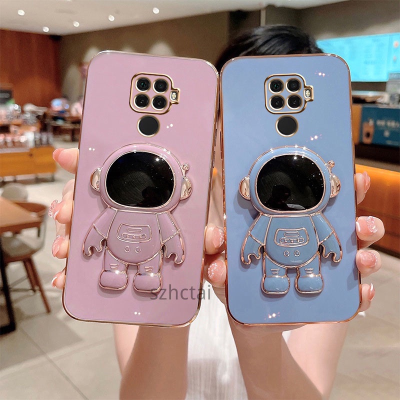 เคส redmi note 9s redmi note 9 pro เคสโทรศัพท์ พร้อมที่ยึด นักบินอวกาศ ซิลิโคนนิ่ม กันกระแทก ฝาครอบป้องกัน redmi note 9s redmi note 9 pro