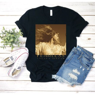 เสื้อยืด ราคาต่ำสุด!!Taylor Swift เสื้อยืดเวอร์ชั่น Fearless Taylor fLqj S-3XLsize: S-5XL