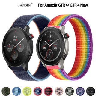 สาย Amazfit GTR 4 New สายนาฬิกา ผ้าไนลอน สำหรับ Amazfit GTR4 GTR 4 New สมาร์ทวอทช์