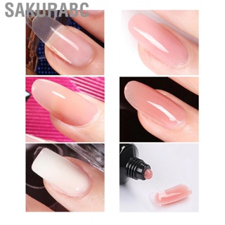 Sakurabc Nail Light Gel Set  Portable Nail Extension Gel Kit Painless Fast Curing DIY Manicure 2 Timer  for Manicurist for Home