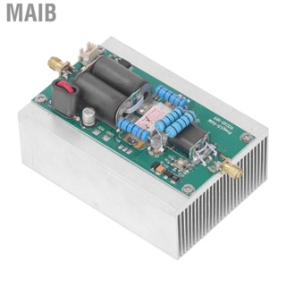 Maib Shortwave Power Amplifier  1.5‑54MHz HF RF Linear Amp Standard SMA Female Connector DC12‑16V Good Heat Dissipation  for Intercom