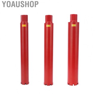 Yoaushop Core Drill Bit  Regular Serration Diamond Core Drill Bit 1-1/4 Thread Concentric Shaft  for Red Brick