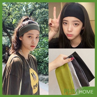 ผ้าคาดผม แบบดูดซับเหงื่อ ทรงสปอร์ต  ที่คาดผมแฟชั่น sports hair band