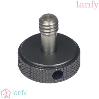 Lanfy อะแดปเตอร์สกรูลูกบิดกล้อง DSLR 1/4 นิ้ว ปลดเร็ว ทนทาน