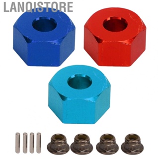 Lanqistore RC Wheel Drive Hub Adapter  Practical Hex Hubs Wheel Adapters  for 1/10 RC Cars