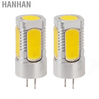 Hanhan 2Pcs  Light Bulb GY6.35 Dimmable Mini 3000K 3W 12V Lighting Equipment