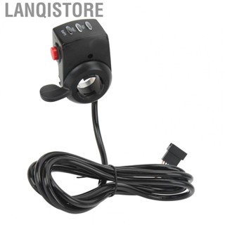 Lanqistore E-Bike Throttle  Display Accelerator E Bike Thumb Throttle Finger Accelerator Electric Bicycle Accessories