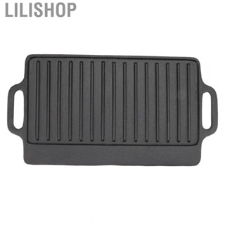 Lilishop Grill Pan Thickened Durable   Grill Griddle for Household for Barbecue