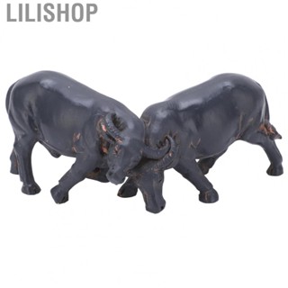 Lilishop Bull Statue Resin Material Representing Good Luck Compact  Statue