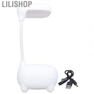 Lilishop Desk Lamp USB Charging White Light Unique Cartoon Design Compact Hot