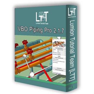 🔥 VBO Piping Pro ปลั๊กอินสร้างระบบท่อ สำหรับ Sketchup 🔥