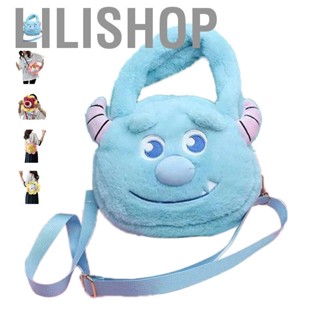 Lilishop  Toy Bag Anime Cartoon Soft PP Cotton Stuffed Doll Shoulder Cross Body Hand Bag