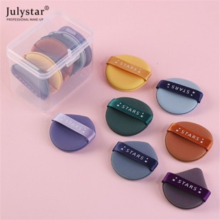 JULYSTAR สับปะรดพายแป้งพัฟเบาะลมที่ละเอียดอ่อนแต่งหน้าผงฟรีของเหลวมูลนิธิแห้งเปียกแบบ Dual-ใช้ฟองน้ำความงามไข่