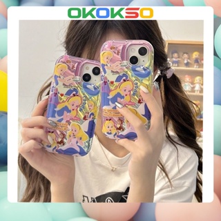 เคสมือถือ แบบนิ่ม ลายการ์ตูนเจ้าหญิงอลิซ กันกระแทก สําหรับ OPPO Reno9 Reno8 Reno7pro reno6 7z 8T 5 R17 A53 A9 2020 F11 A77